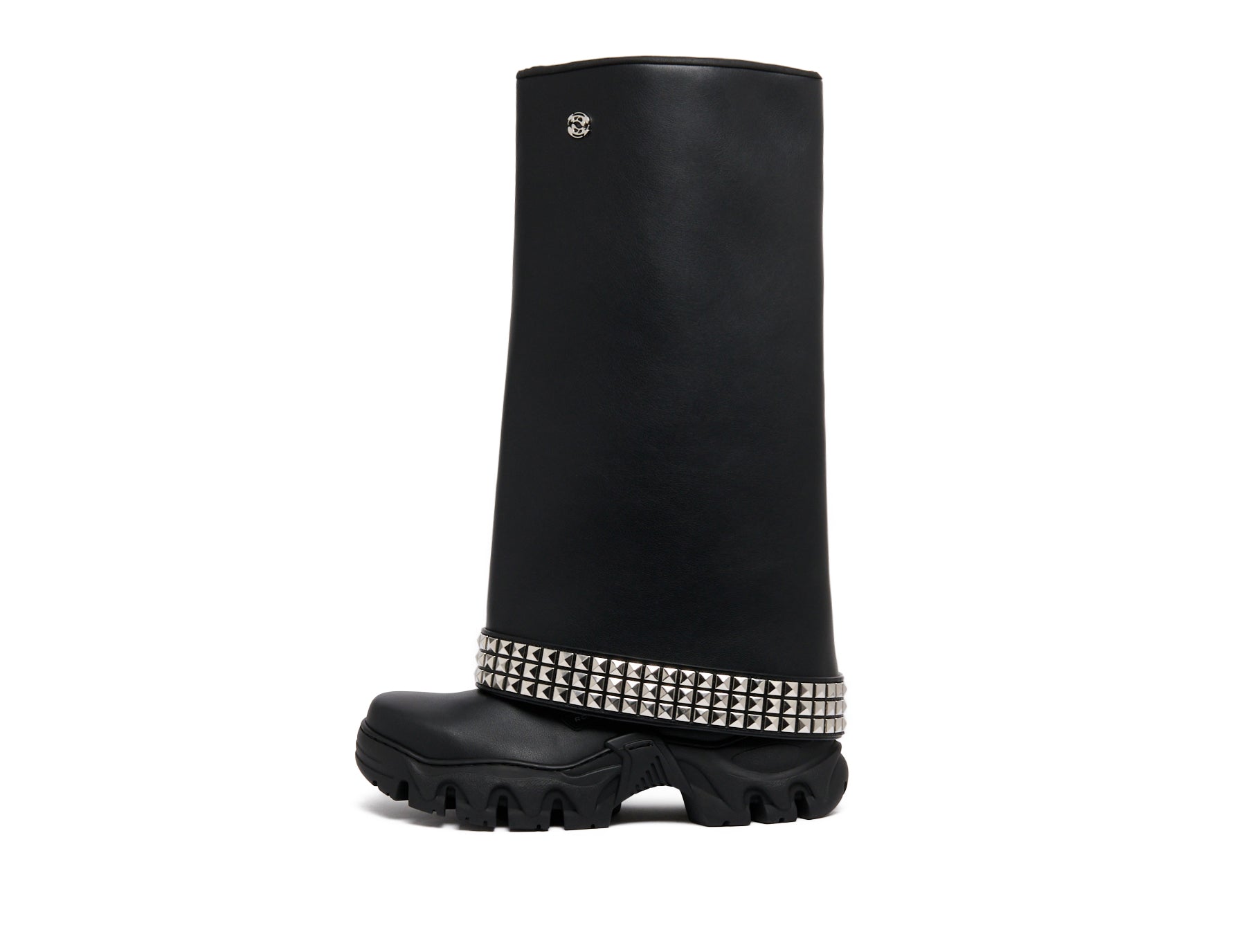 Black Stud Rain Boots Rombaut Footwear - Main Image