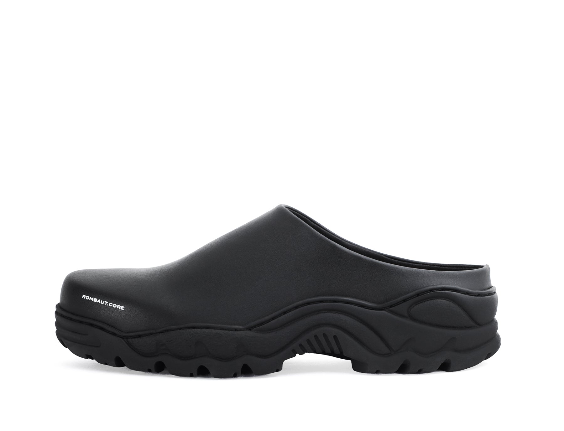 Rombaut Men’s Black Boccaccio Clog Sneakers sz 12/45 EU Core Boccaccio I Black Sneakers – ROMBAUT main image 3