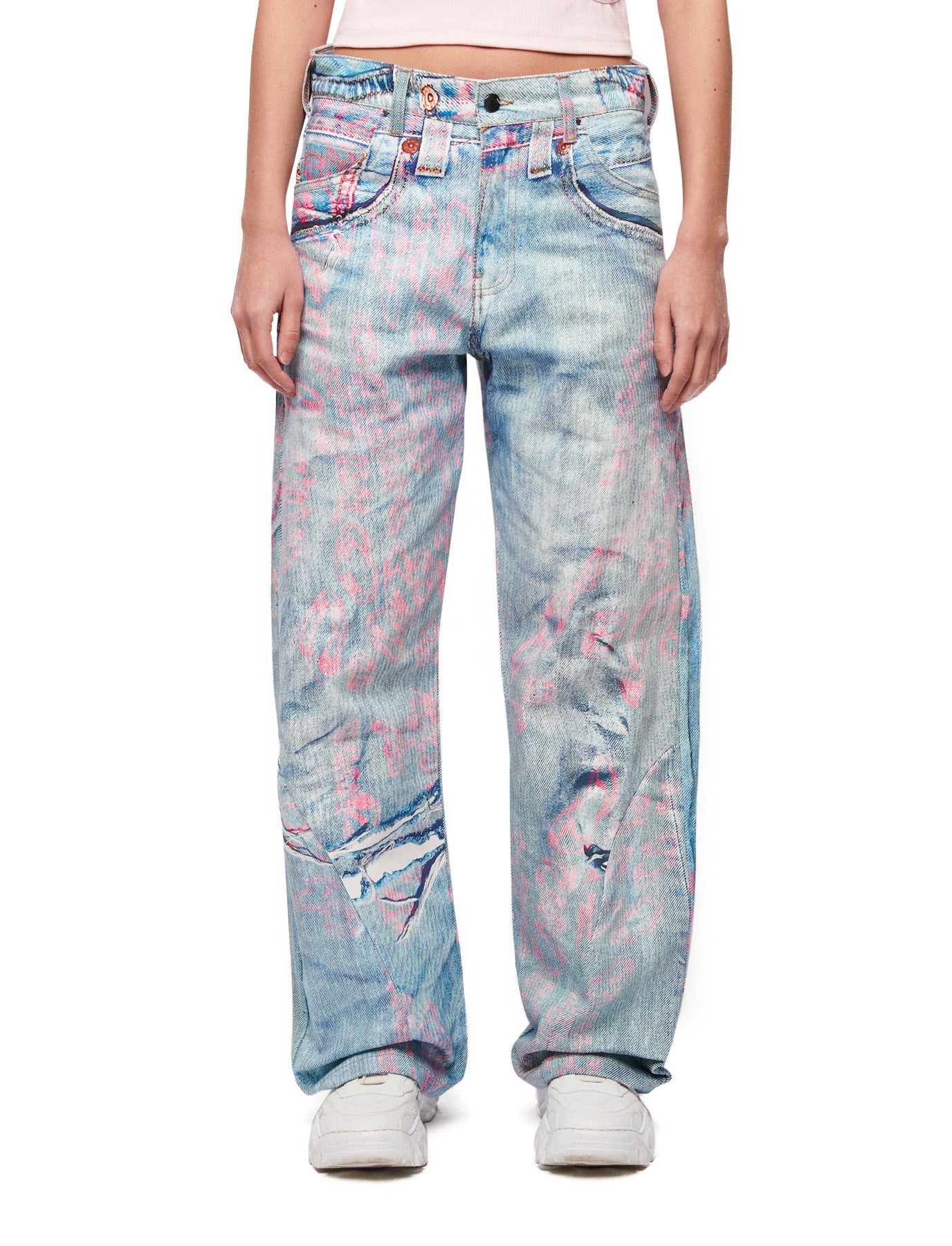 Faux Denim Ripped - Rombaut - Apparel for all genders – ROMBAUT