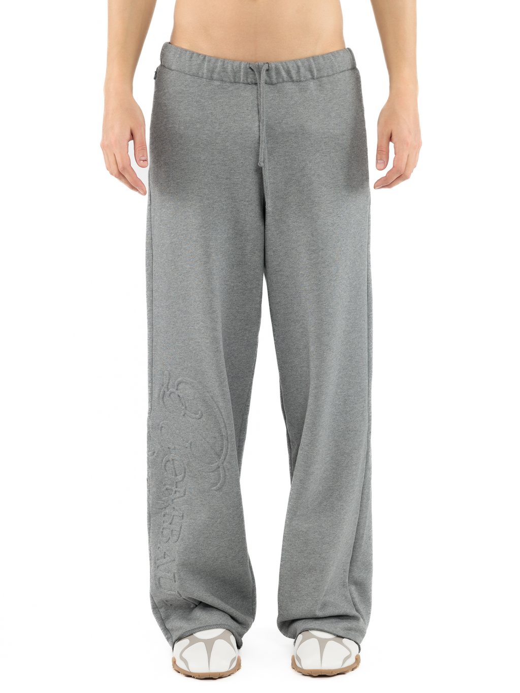 WIDE LEG PANTS GREY