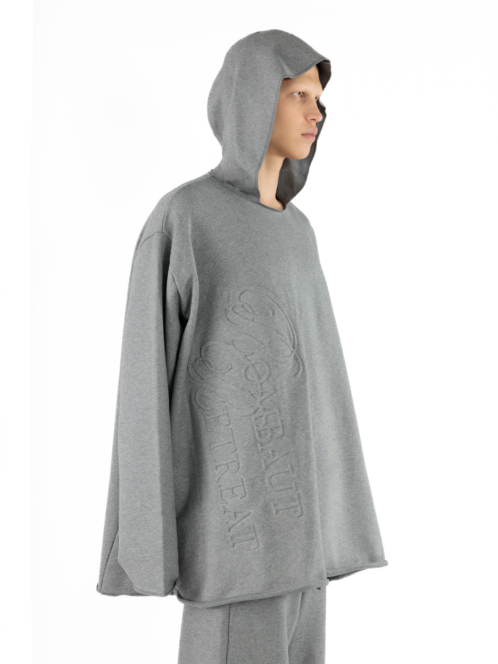 VOLUME LONG-SLEEVE GREY