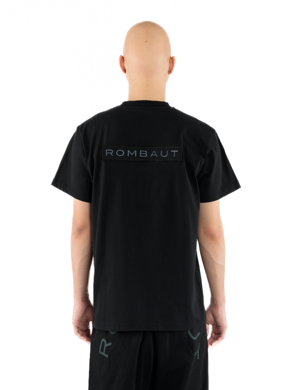 OVERSIZED T Black Embroidered Patch