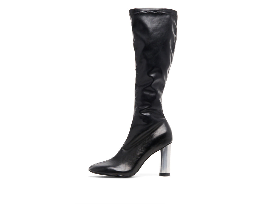 ASTRO HEEL BRUSHED BLACK