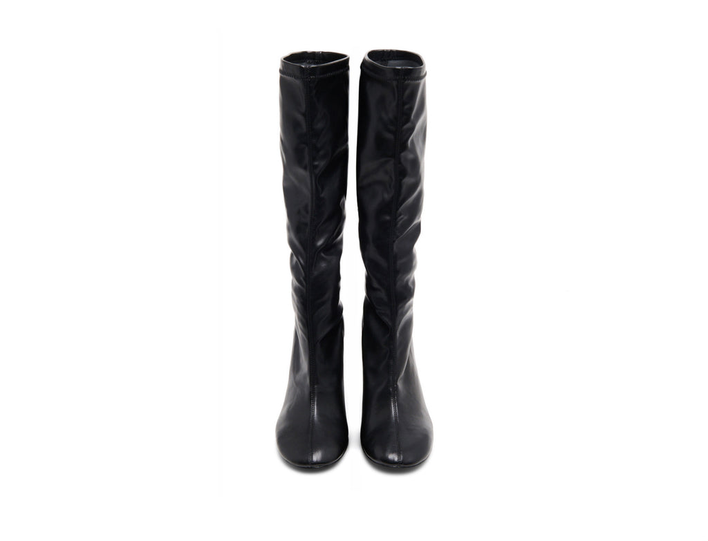 ASTRO HEEL BRUSHED BLACK