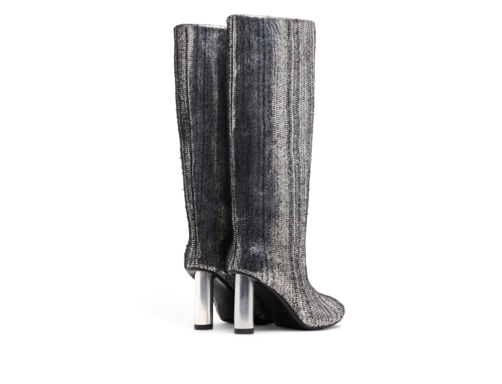 ASTRO HEEL SILVER FELT