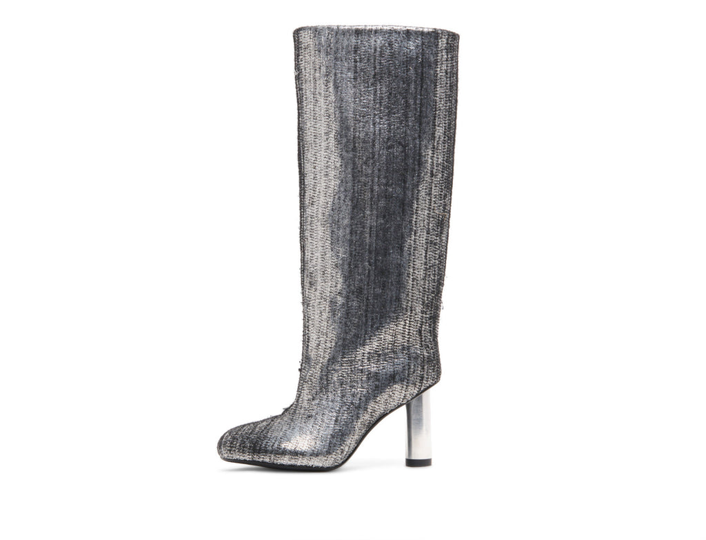 ASTRO HEEL SILVER FELT