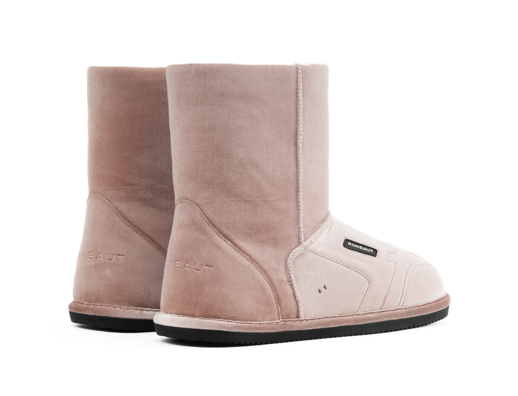 ATEM BOOT Pink Velvet
