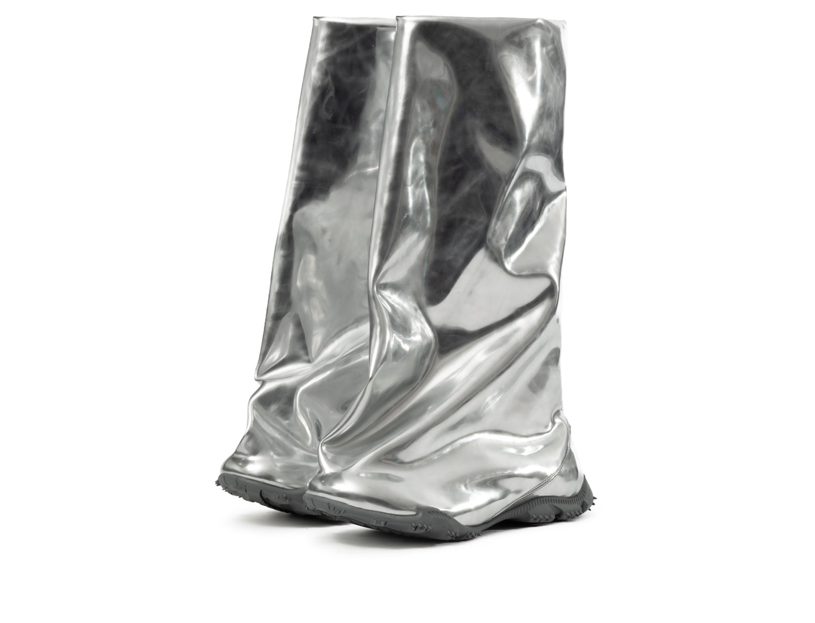 Monolith Silver Boots - Rombaut - Footwear – ROMBAUT