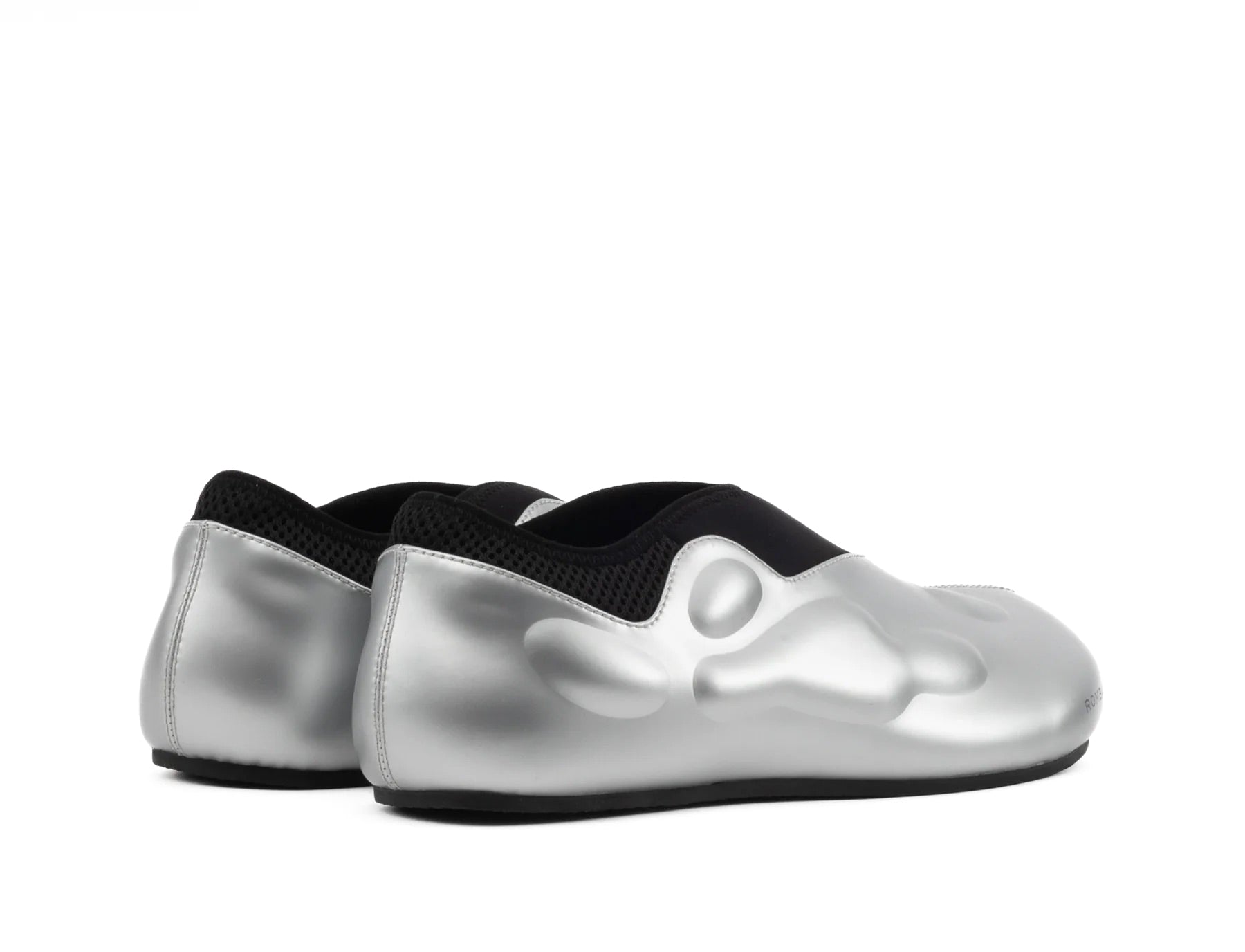 ROMBAUT シルバーフラットシューズ GROUND I SILVER - Footwear - Rombaut – ROMBAUT
