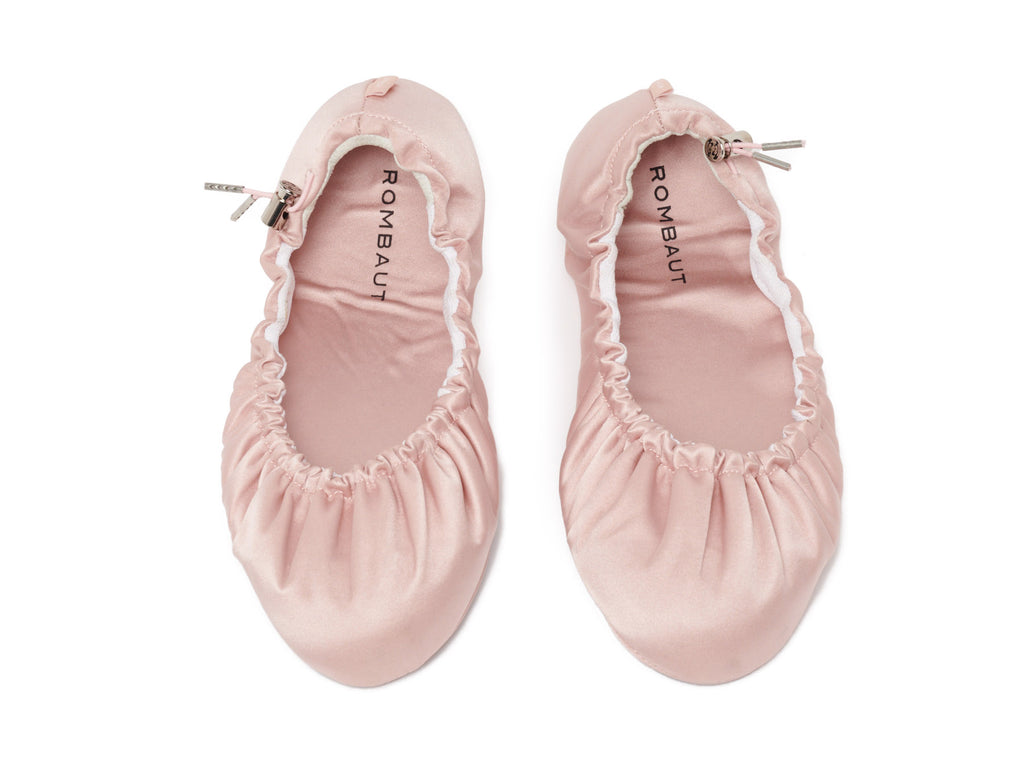 AURA FLATS Pink Satin