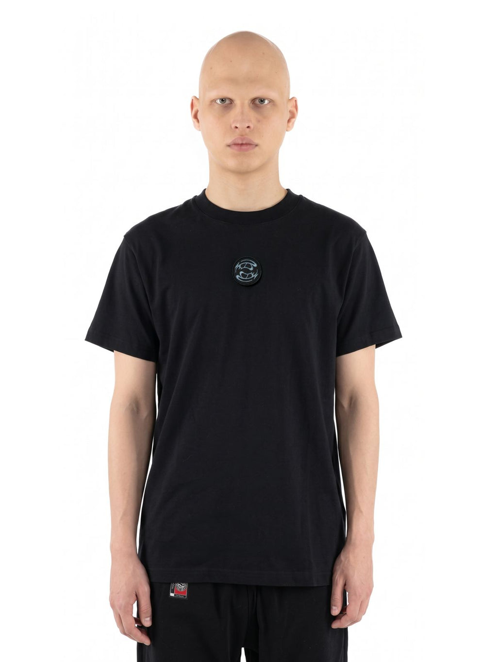 OVERSIZED T Black Embroidered Patch