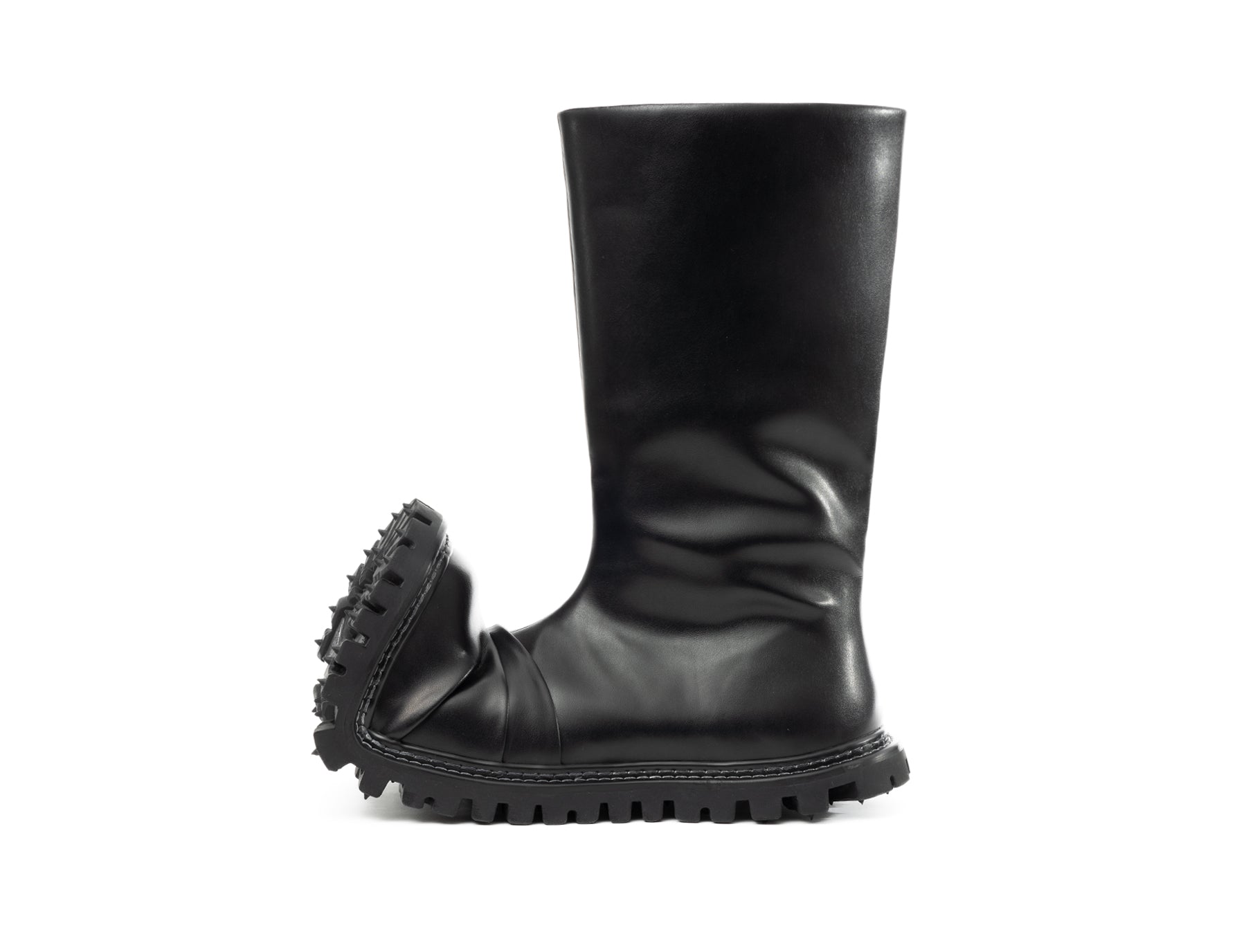 Barge Boot Black - Rombaut - Footwear – ROMBAUT