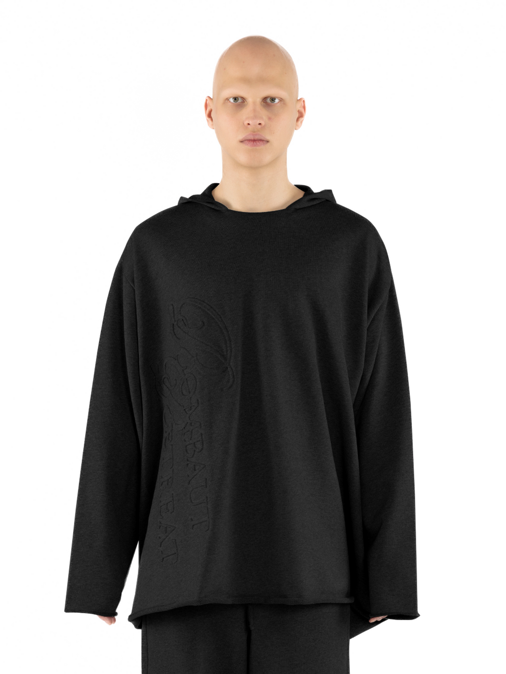 VOLUME LONG-SLEEVE BLACK