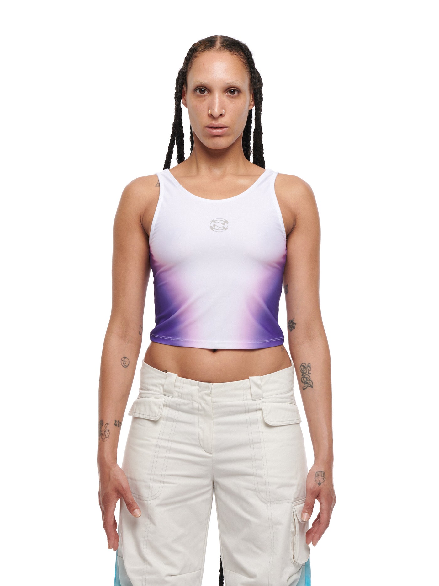 CROPPED TANK TOP Heather