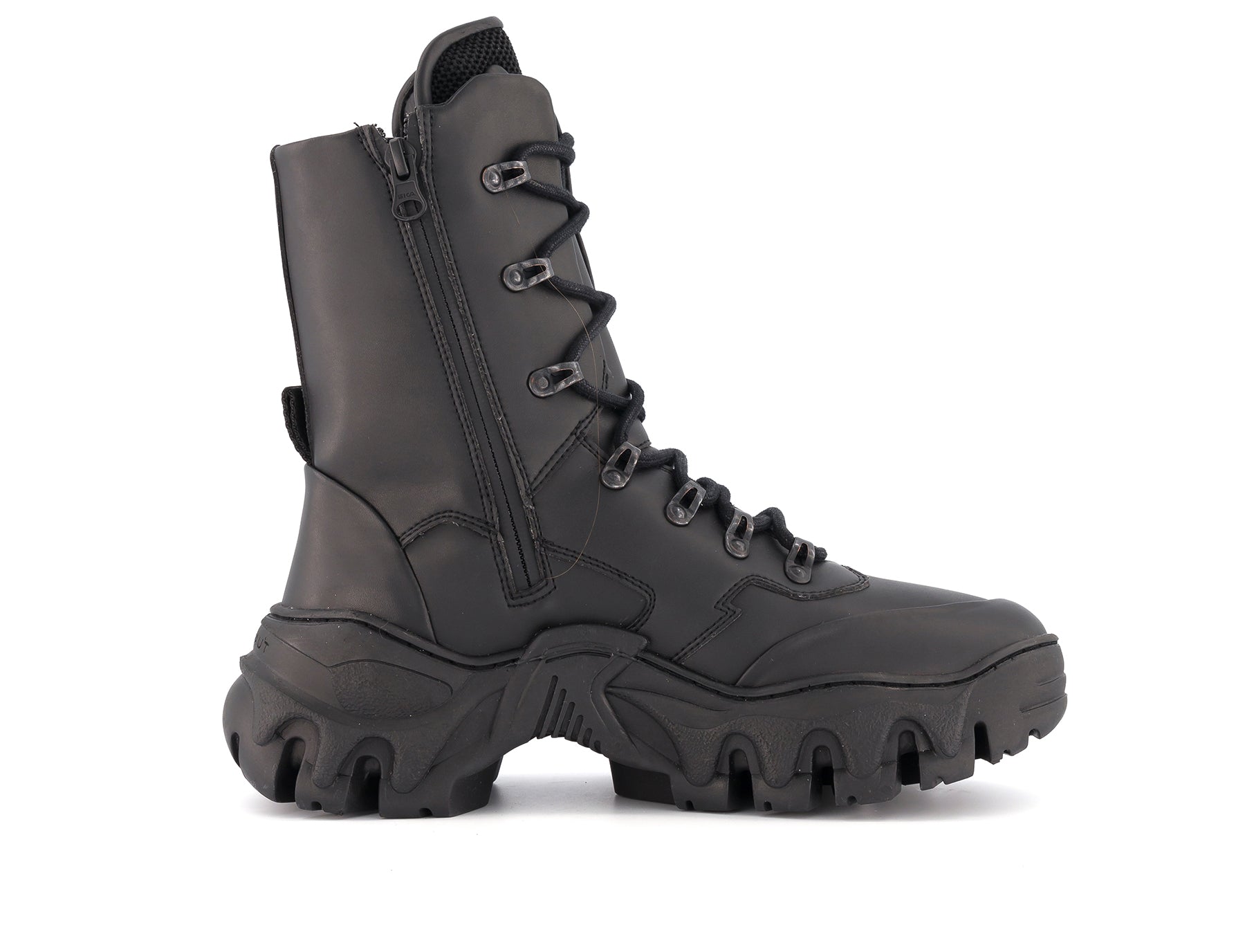 Politie Black Mid Boots - Rombaut - Footwear